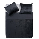 Dekbedovertrek met slopen - Velvet Zwart - Y-NOT | be different