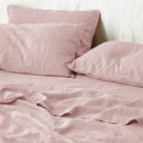 Dekbedovertrek set Stone Washed Pink - Y-NOT | be different
