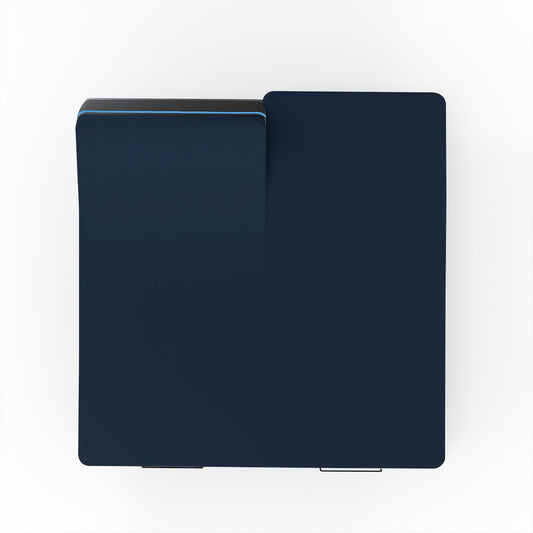 Dubbel Jersey Split Topper Hoeslaken - Navy