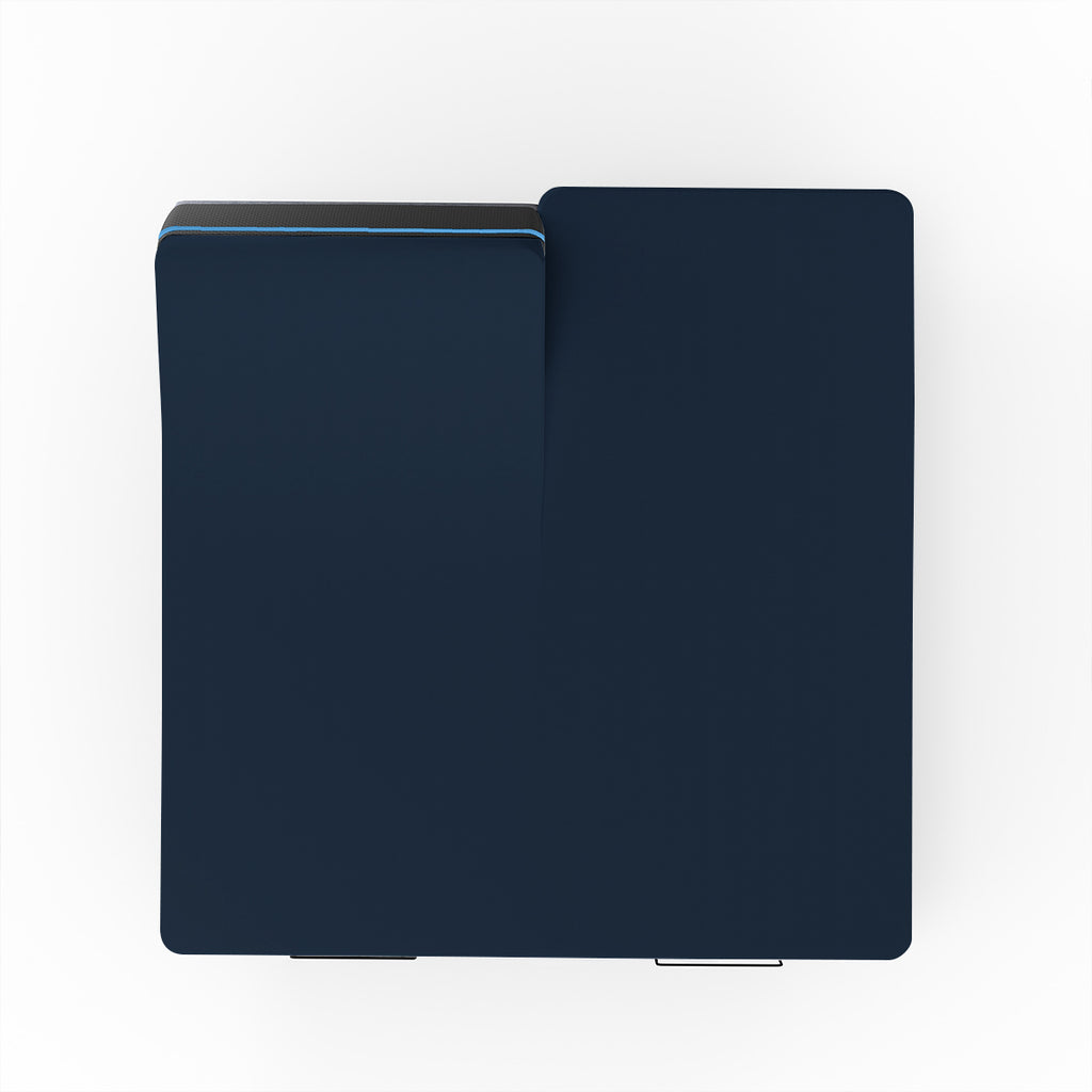 Dubbel Jersey Split Topper Hoeslaken - Navy