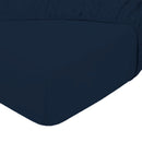 Dubbel Jersey Split Topper Hoeslaken - Navy