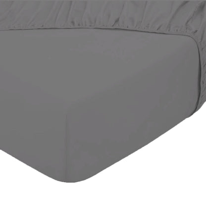 Dubbel Jersey Topper Hoeslaken - Antraciet