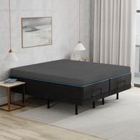 Dubbel Jersey Topper Hoeslaken - Antraciet