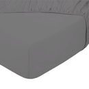 Dubbel Jersey Topper Hoeslaken - Antraciet
