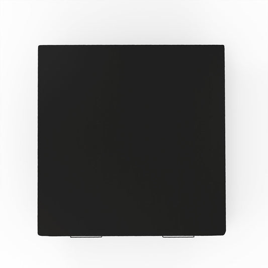 Dubbel Jersey Topper Hoeslaken - Zwart