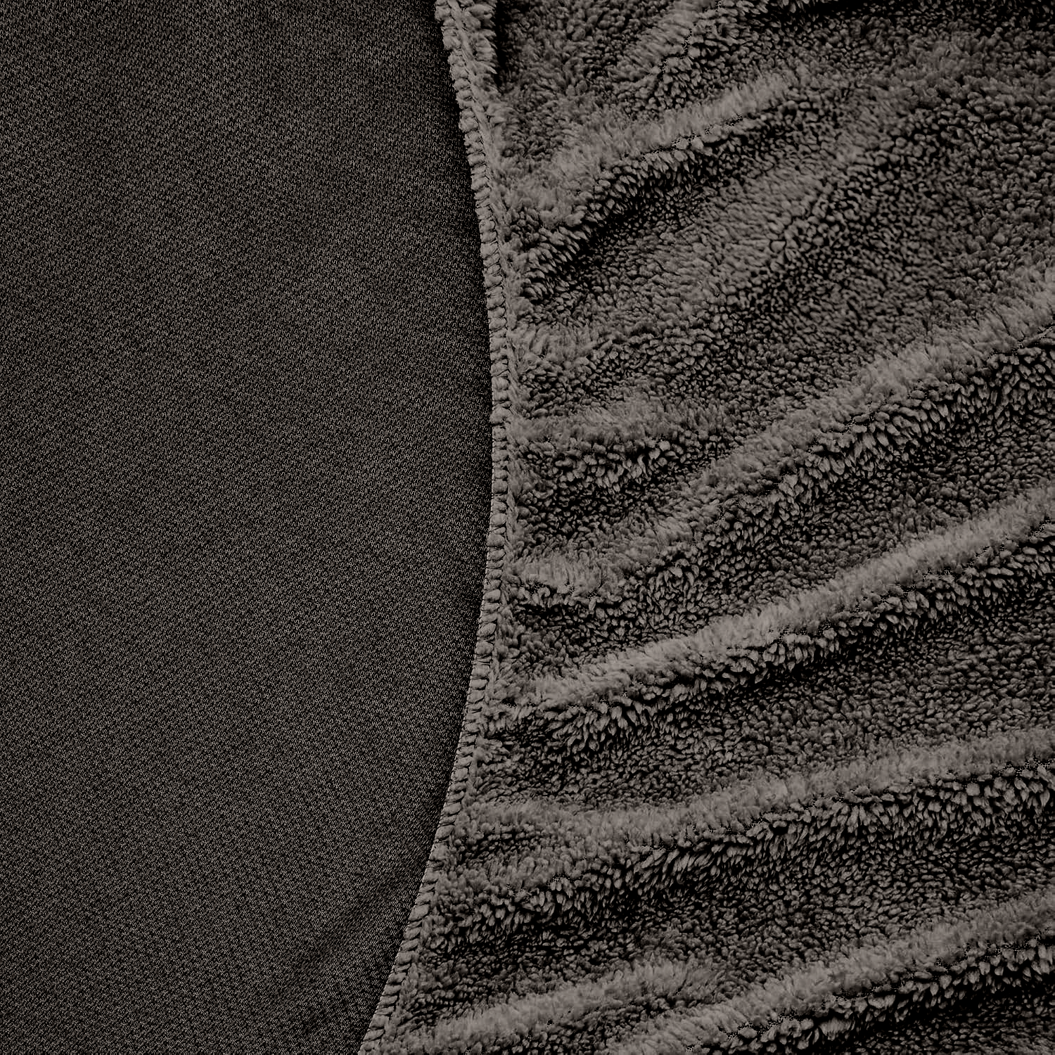 Matras Hoeslaken Teddy -  Antraciet
