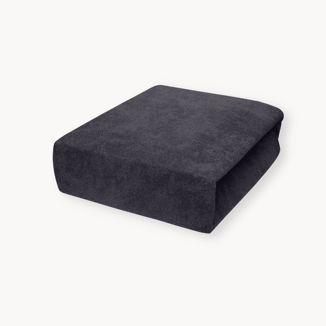 Matras Hoeslaken Velvet Antraciet