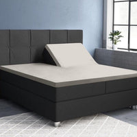Hoeslaken Splittopper Katoen Satijn Creme - Y-NOT | be different