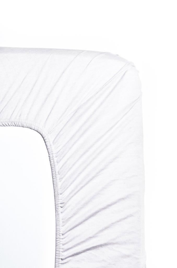 Matras Hoeslaken Jersey - Wit