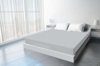 Matras Hoeslaken Jersey - Zilver Grijs