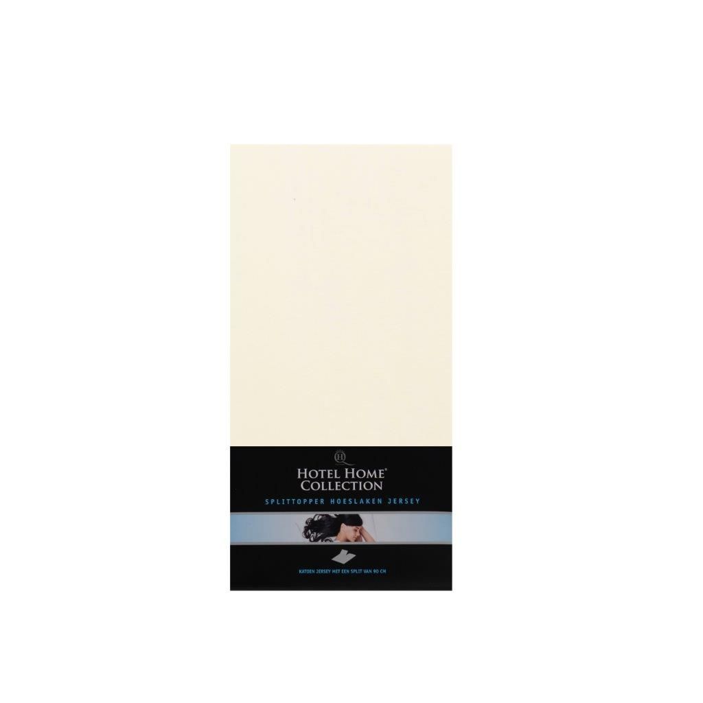 Split Topper Hoeslaken Jersey - Creme