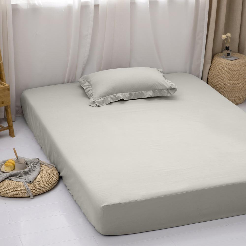 Katoen Hoeslaken Creme