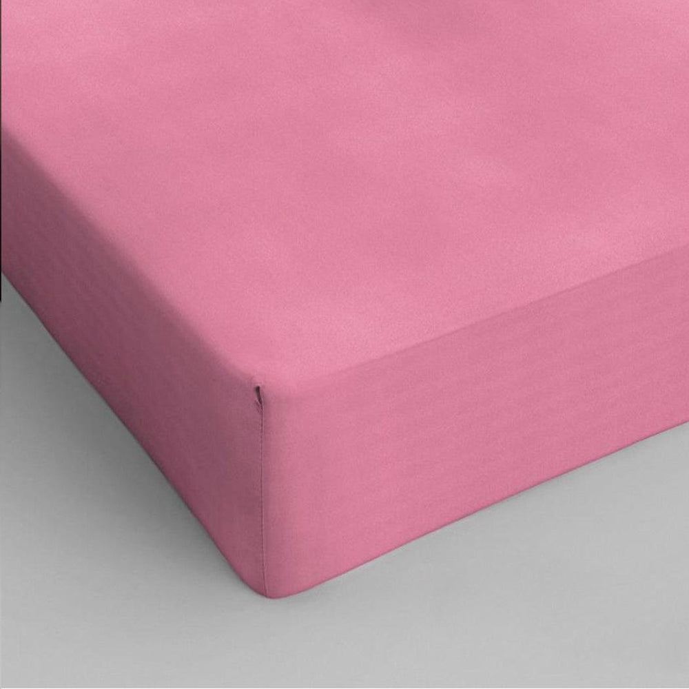 Katoen Hoeslaken Roze