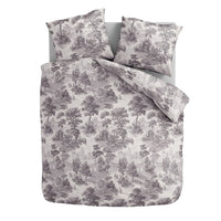 Dekbedovertrekset Microvezel  Vintage Grey