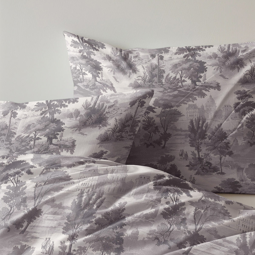 Dekbedovertrekset Microvezel  Vintage Grey