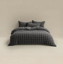 Dekbedovertrekset Pompom Antraciet