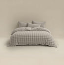 Dekbedovertrekset Pompom Beige
