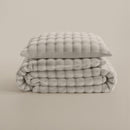 Dekbedovertrekset Pompom Beige