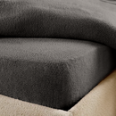 Matras Hoeslaken Teddy -  Antraciet