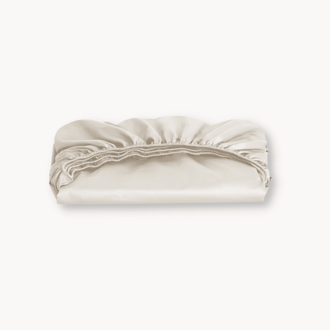 Topper Hoeslaken Katoen Satijn Creme - Y-NOT | be different