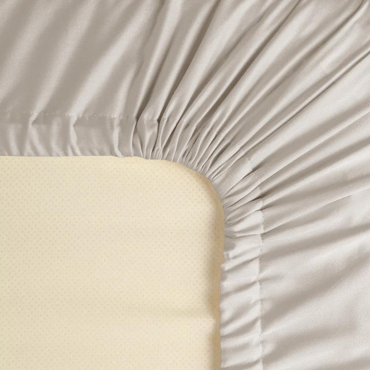 Topper Hoeslaken Katoen Satijn Creme - Y-NOT | be different