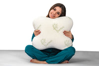 Visco Butterfly Bamboe Kussen - 46x53x12 cm