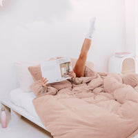 Dekbedovertrek set Teddy Hug Me Powder Pink